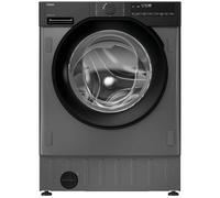Haier Series 6 Integrated Washing Machine, 9 Kg Wash Capacity, 1600 RPM, A-30 percent Rated, hOn App Connectivity, Anti-Bacterial Treatment, Graphite and Black, 60x53x82 cm - BHA6S69M6DB9RJ80
