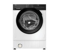 Haier Series 6 Integrated Washer Dryer With Autodose, 9 Kg Wash, 6 Kg Dry, Combined Cycle Class D,1600 RPM, hOn App Connectivity, Anti-Bacterial Treatment, White and Black,60x53x82 cm-BHA6SD696M6DB980