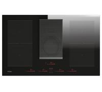 Haier I-Dual Series 6 HAIH8IFMCF Venting Induction Hob - Black - For Ducted/Recirculating Ventilation