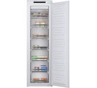 Haier Series 6 HAUN518EWK Integrated 177cm Frost Free Upright Freezer with Sliding Door Hinge Kit - E Rated, White