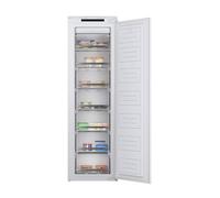 Haier Series 6 HAUN518EWK Integrated Frost Free Upright Freezer 200L Total Capacity, White, E Rated