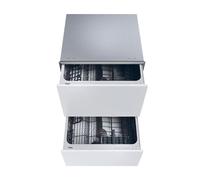 Haier Series 6 XDD66E5LS 12 Place 60cm White Double Fully Integrated Dishwasher