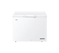 Haier Series 7 Freestanding Chest Freezer, 300L Capacity, E Class, Extreme Cold Shield, Antibacterial & Anti-Mould Gasket, LED Light, White, 111x62x8