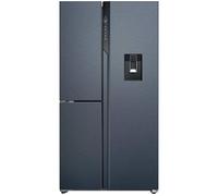 HAIER Series 7 HSPR79F18EWMB American-Style Smart Fridge Freezer - Brushed Black, Black