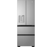 Haier French Series 3 American Fridge Freezer - Inox - E Rated
