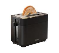 Haier Toaster, I-Master Series 5, 2 Slices with Extra Large Slots, 7 Toasting Levels, Stainless Steel, On App, Black [HTO5A3]
