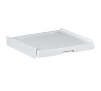 Haier Universal Stacking Kit with Sliding Shelf for Washing Machines and Dryers - Secure and Stable - Easy to Install - Perfect for Haier Series 3-5-7