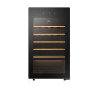 HAIER HWS34GGH1K Wine Cooler - Black, Black