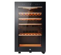 Haier Wine Bank 50 Series 5 Freestanding Wine Cooler, 49 Bottles, Single Zone