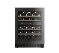 Haier Wine Bank 50 Series 5 Wine Cooler - Black - F Rated