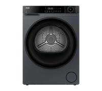 Haier X Series 5 8kg Freestanding Heat Pump Tumble Dryer, A++ Rated, Smart AI Drying, hOn App, Low Temp Dry, Anthracite, 60x60x85 cm - HD80-D357GU1-UK