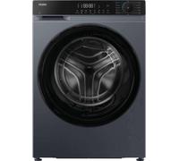 Haier X5 HW100BP14357GUUK 10kg WiFi Connected Washing Machine with 1400 rpm - Graphite - A Rated, Silver