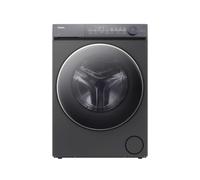 Haier HWD90-B14367GUUK Washer Dryer, 9kg/6kg, 1400 Spin, Grey, D Rated, Freestanding, 31021009 D