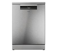 Haier XF 5C4M1X-80 60cm Series 3 Freestanding Dishwasher - STAINLESS STEEL
