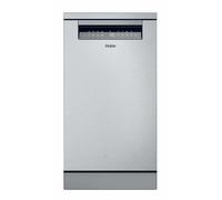 Haier XF1C3TB1FX-80 Slimline Dishwasher - Stainless Steel