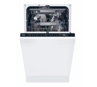 Haier XI1C3TB2FB-80 I-Pro Shine Series 4 Integrated Dishwasher, 11 place Setting, Black Bezel, C Rated