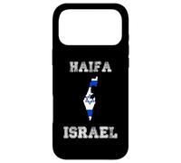 Haifa Israel Vintage Israel Flag Map Design Case for iPhone 17 Pro Max