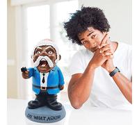 HAIFENGDA Say What Again Angry Garden Gnome, Funny Gnome with a Weapon Resin Ornaments, 9" War Gnome Outdoor Garden Statues for Indoor/Outdoor/Lawn/Yard Art Decorations