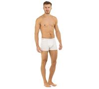 Haigman Men’s 3-Pack Cotton Stretch Trunks - Soft Breathable Underwear - 95% Combed Cotton 5% Elastane - Everyday Comfort Boxer Briefs (UK, Alpha, L, Regular, Regular, White)