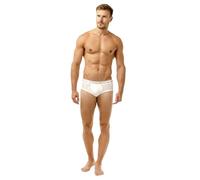Haigman Men's 3 Pack Cotton Rich Briefs (UK, S, To fit waist 76-82cm/30-32in, White)