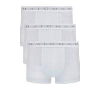 Haigman Men's Men's 3 Pack Cotton Stretch Modern Trunks in White | Size: Small Haigman White S
