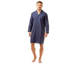 Haigman Poly/Cotton Nightshirt 7290 Navy 2XL