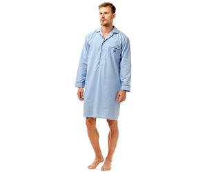 Haigman Poly/Cotton Nightshirt 7290 Pale Blue Medium