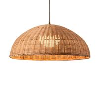 HAIIQU 45cm Large Chandelier Hanging Lamp Modern Boho Shop Light Cover Lamp Shades Farmhouse Pendant Lighting with Gold Ceiling Plate Kitchen Island E27 Indoor Flush Mount Light-Semi-Circular