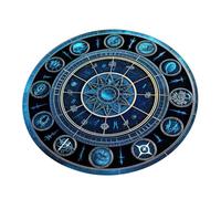 Haiki Astrology Pendulums Mat Constellations Mousepad Rubber Divinations Mat Dowsing Pendulums Ceremony For Desk Decoration Witchcrafts Supplies Desk Decoration