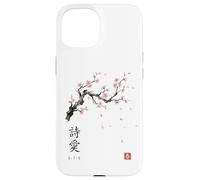 Haiku 5-7-5 Poetry Japanese Cherry Blossom Sakura Art Case for iPhone 15