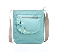 HAIKU Jaunt Eco-Friendly RFID Blocking Travel Crossbody Bag, Wild Mint