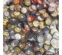 Haikyu Acrylic Parts, 100 Pieces, Shoyo Hinata, Tobio Kageyama, Hotaru Tsukishima, Iwazumi Iwaizumi, Eisuke Yaku, Tetsuro Kuroo, Toru Oikawa, Cute, Acrylic Products, Decorative Parts, Craft Material