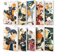 Haikyu!! Furudate Collection 10 books set Haruichi Vol 1-10 by Haruichi Furudate