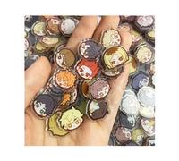 Haikyu Goods Decor Parts, Acrylic, Approximately 110 Pieces, Kageyama, Tobio, Shoyo Hyuga, Ionawa, Firewood Tsukishima, Toru Oikawa, Tetsuro Kuroo, Sugawara, Cute Character, Moe Goods, Deco Beads, 0.8