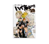 Haikyu!! Poster; Room Aesthetics, Canvas Oil Painting, Album/movie Poster Hanging Picture