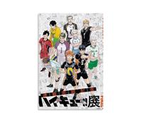 Haikyu!! Poster; Room Aesthetics, Canvas Oil Painting, Album/movie Poster Hanging Picture