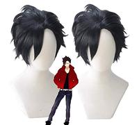 Haikyuu!! 30cm Tetsurou Kuroo Tetsurou Short Black Styled Heat Resistance Synthetic Hair Costume Cosplay Wigs+ Wig Cap