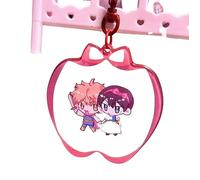 Haikyuu Key Holder, Goods, Parts Set, Shoyo Hinata, Tobio Kageyama, Lonely Nail Polishing, Tetsuro Kuroo, Oikawa, Stylish, Cute, Acrylic, Anime, Automobile, Easy Installation, Present, Bag, Car, Home