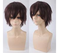 Haikyuu!! New Volleyball Toru Oikawa Toor Short Brown Shaggy Layered Tooru Heat Resistant Cosplay Costume Wig NO10