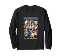 Hail Mary Blessed Mother Rosary Prayer Long Sleeve T-Shirt