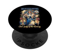 Hail Mary Blessed Mother Rosary Prayer PopSockets Adhesive PopGrip