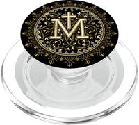 Hail Mary Catholic Our Lady Holy Blessed Maria PopSockets PopGrip for MagSafe