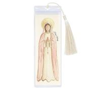 Hail Mary Fabric Bookmark with Tassel Catholic&Christian Religious Bookmark,Prayer Accessory,and Bible Gift Ideal for Book Lovers,Church,and Sunday School Gifts (Hail Mary)