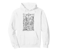 Hail Mary Full of Grace Traditional Catholic Prayers Rosary Pullover Hoodie