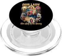 Hail Mary Our Lady Blessed Mother Rosary Catholic PopSockets PopGrip for MagSafe