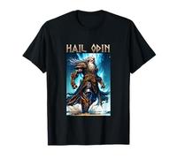 Hail Odin Viking Nordic Mythology T-Shirt