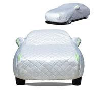 Hail Proof Car Cover for Alf a Rome o Giulia,Thick Cotton Custom Fit All Weather Protection Outdoor Full Car Covers with Reflective Strips, for Outside Storage(Silver)