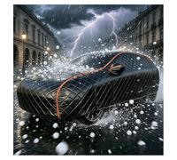 Hail Proof Car Cover for J eep Liberty KJ 2002-2007 | Anti-Leaf Hail-Proof Car Cover Oxford with Windproof Ropes, Waterproof Snowproof UV Protection Anti-Scratch Dustproof