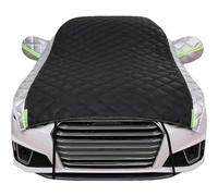 Hail Protector Car Cover Compatible with Chevrolet S-10 Blazer Ⅱ, Thicken Outdoor Half Cover, Sunproof Breathable Windshield Anti-Hail(B)