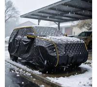 Hail Protector Car Cover compatible with Reliant Robin (3327×1422×1372mm) Anti-Hail Thickened Hail Blankets for Car All-Weather Full Car Covers Outdoor Waterproof Dust Snow Protection